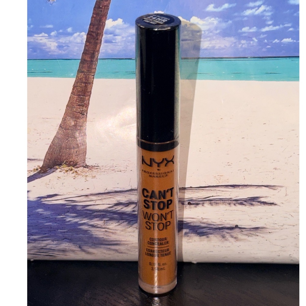 NYX Can't Stop Won't Stop Contour Concealer CSWSC17 Cappuccino 3.5ml NEW